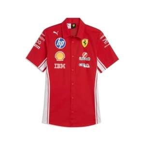 Foto van product PUMA Overhemd 'Scuderia Ferrari HP' blauw / geel / rood