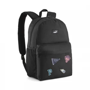 Foto van product PUMA Phase rugzak met patches, Zwart