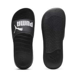 Foto van product PUMA Popcat 20 uniseks badslippers, Zwart / Wit