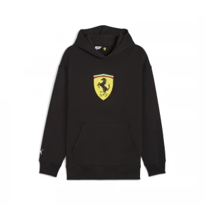 Foto van product PUMA Scuderia Ferrari Sportswear Shield hoodie voor Heren, Zwart