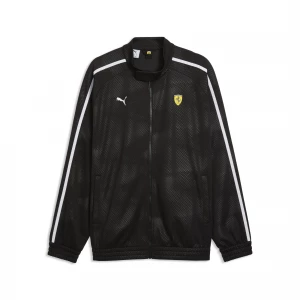 Foto van product PUMA Scuderia Ferrari T7 oversized trainingsjack voor Heren, Zwart
