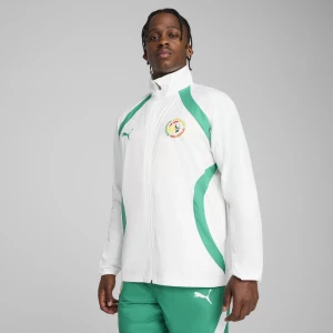 Foto van product PUMA Senegal 2025 geweven prematch-jack voor Heren, Groen / Wit