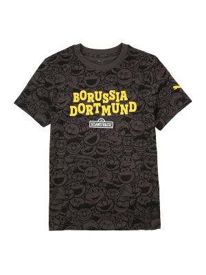 Foto van product PUMA Shirt 'BVB x Sesame Street' geel / antraciet / zwart / wit