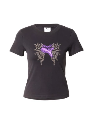 Foto van product PUMA Shirt grijs / lila / zwart
