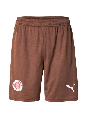 Foto van product PUMA Sportbroek 'FC St. Pauli 25 / 26' donkerbruin / bloedrood / wit