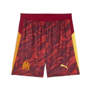 Foto van product PUMA Sportbroek 'Olympique de Marseille 25 / 26' donkergeel / bordeaux