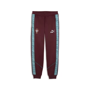 Foto van product PUMA Sportbroek 'Portugal KING Anthem' cyaan blauw / robijnrood / wit