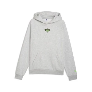 Foto van product PUMA Sportsweatshirt 'Melo Alwayz On 1' lichtgrijs / groen / zwart