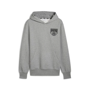 Foto van product PUMA Sportsweatshirt 'Posterize' grijs gemêleerd / zwart