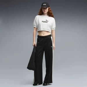 Foto van product PUMA T7 ALWAYS ON broek met wijde pijpen voor Dames, Zwart