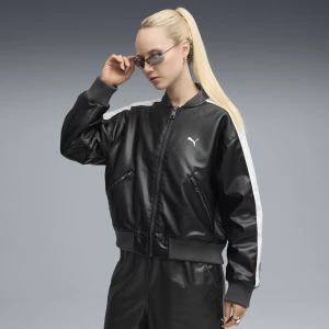 Foto van product PUMA T7 bomberjack voor Dames, Zwart