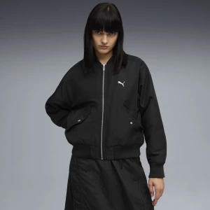 Foto van product PUMA T7 Satin bomberjack voor Dames, Zwart