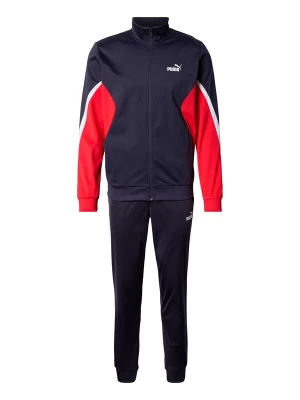 Foto van product PUMA Trainingspak 'ESS' navy / rood / wit