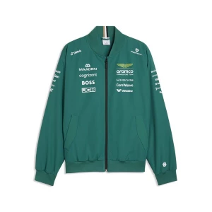Foto van product PUMA Tussenjas 'Aramco F1® Team Replica' geel / smaragd / wit