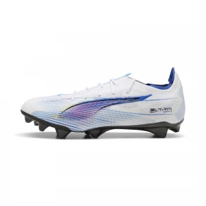 Foto van product PUMA ULTRA 5 CARBON LAUNCH EDITION FG voetbalschoenen voor Dames, Blauw / Roze / Wit czarny