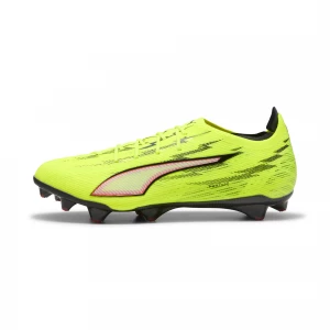 Foto van product PUMA ULTRA 6 CARBON FG uniseks voetbalschoenen, Zwart / Rood / Geel czarny