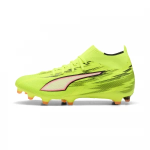 Foto van product PUMA ULTRA 6 MATCH+ FG voetbalschoenen voor Dames, Zwart / Rood / Geel beżowy
