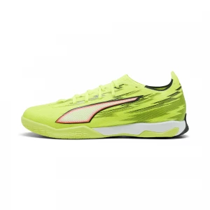 Foto van product PUMA ULTRA 6 MATCH IT uniseks voetbalschoenen, Zwart / Rood / Geel beżowy
