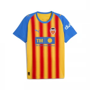 Foto van product PUMA Valencia CF 25 / 26 derde shirt voor Heren, Rood / Geel