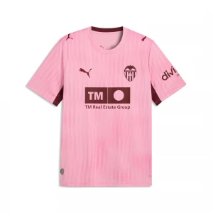Foto van product PUMA Valencia CF 26 / 27 derde voetbalshirt voor Heren, Roze / Rood