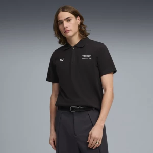 Foto van product PUMA x ASTON MARTIN ARAMCO F1Â® TEAM jacquard polo voor Heren, Zwart