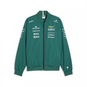 Foto van product PUMA x ASTON MARTIN ARAMCO F1Â® TEAM Replica bomberjack voor Heren, Groen