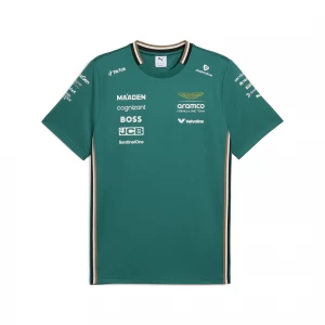 Foto van product PUMA x ASTON MARTIN ARAMCO F1Â® TEAM Replica T-shirt voor Heren, Groen