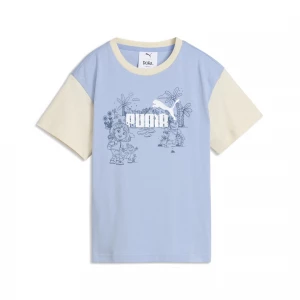 Foto van product PUMA x DORA THE EXPLORER relaxt T-shirt met print voor Dames, Blauw