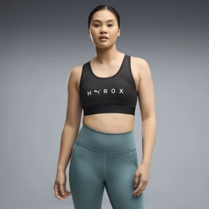 Foto van product PUMA x HYROX Mid sportbeha voor Dames, Zwart