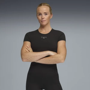 Foto van product PUMA x HYROX Shapeluxe crop-T-shirt voor Dames, Zwart