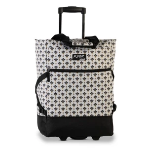 Foto van product Punta Trolley 'Wheel' crème / bruin / geel / zwart