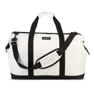Foto van product Punta Weekendtas beige / zwart / wit