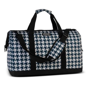 Foto van product Punta Weekendtas donkerblauw / zwart / wit