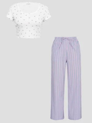 Foto van product Pyjama Even&Odd By Zalando wit