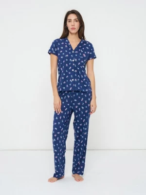 Foto van product Pyjama Lauren Ralph Lauren donkerblauw