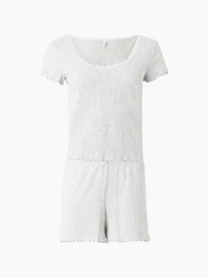 Foto van product Pyjama Only lichtgrijs gemêleerd