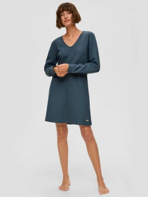 Foto van product Pyjama-sweatjurk met V-hals s.Oliver petrol