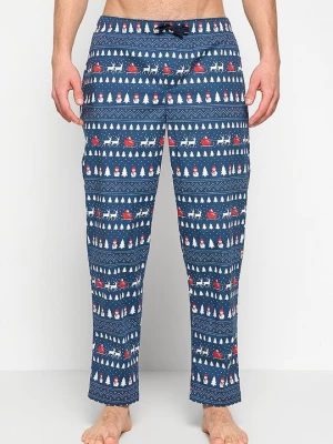 Foto van product Pyjamabroek lindbergh blauw