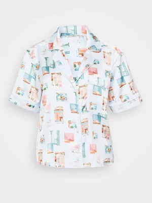 Foto van product Pyjamashirt Abercrombie & Fitch donkerblauw
