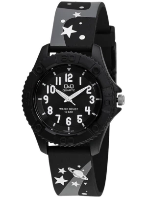 Foto van product Q&Q Horloge 'Klassisch' zwart