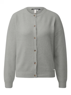 Foto van product QS Gebreid vest grijs
