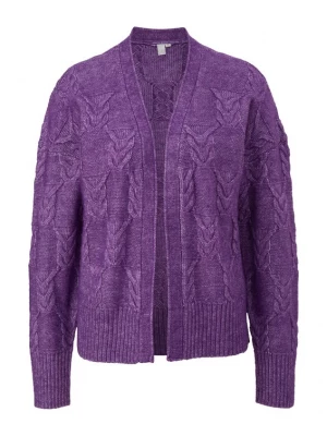 Foto van product QS Gebreid vest lila