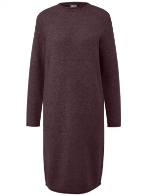 Foto van product QS Gebreide jurk aubergine