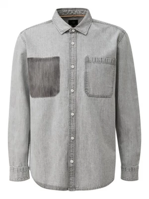 Foto van product QS Overhemd grey denim