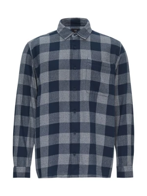 Foto van product QS Overhemd navy / smoky blue
