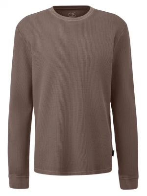 Foto van product QS Shirt chocoladebruin