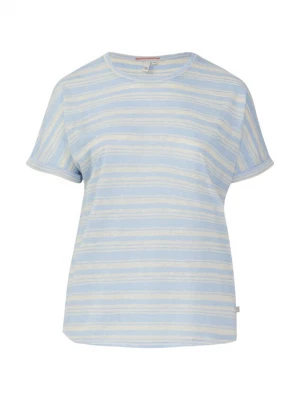 Foto van product QS Shirt crème / lichtblauw