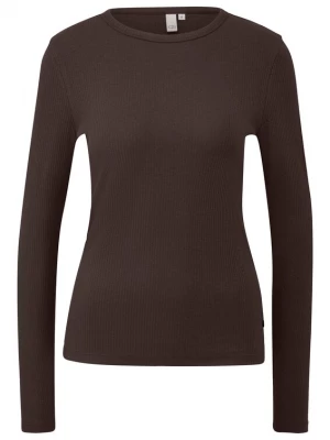 Foto van product QS Shirt donkerbruin