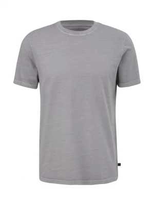 Foto van product QS Shirt grijs gemêleerd