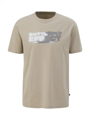 Foto van product QS Shirt grijs / lichtgrijs / donkergrijs